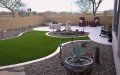 The Desert Root Landscape, Pavers, Turf and Design