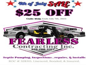 Fearless Contracting Inc. Septic Service - Photo 1