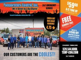 Temperature Control, Inc. A/C-Heating & Plumbing - Tucson, AZ - Photo 1