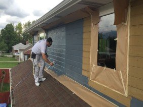 American Town Painting - Photo 2