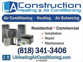LA CONSTRUCTION HEATING AND AIR - Photo 1