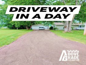 Above Grade Excavation | Driveways, Grading, Hardscape & Retaining Walls - Photo 2