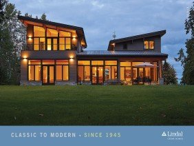 POST and BEAM Modern Home Design-Lindal Cedar Homes Dealer - Photo -1