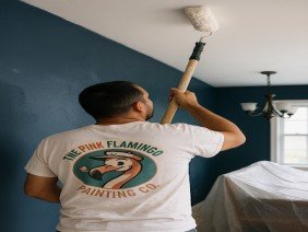 Pink Flamingo Painting - Photo 3