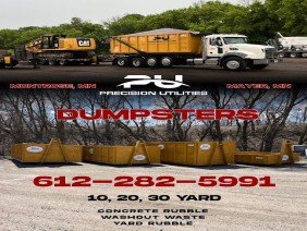 Precision Utilities - Excavation and Demolition | Dumpster Rentals - Photo 1