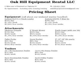 Oak Hill Equipment Rental LLC - Photo 0