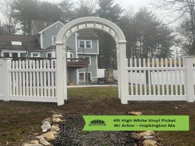 New England Fences - Fence Contractor | Aluminum/Wood/Metal Fencing in Clinton MA - Photo 2