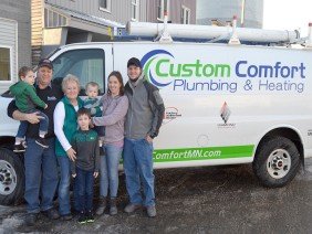 Custom Comfort plumbing and heating - Photo 2